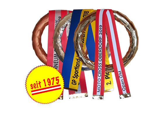 Siegerkränze für Sportveranstaltungen Seit 1975